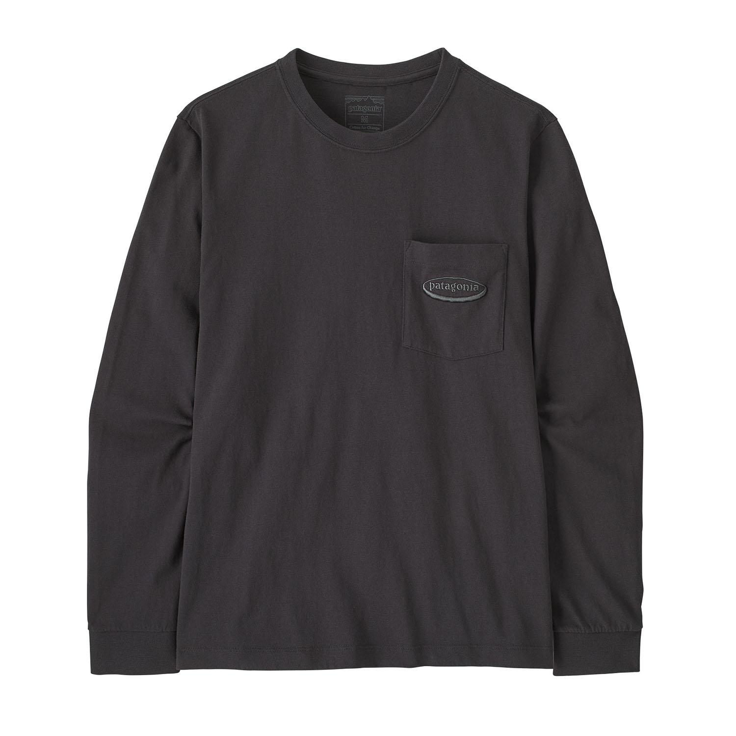 patagonia PATAGONIA M's L/S MW '95 Oval Logo Pocket Tee｜OSHMAN'S