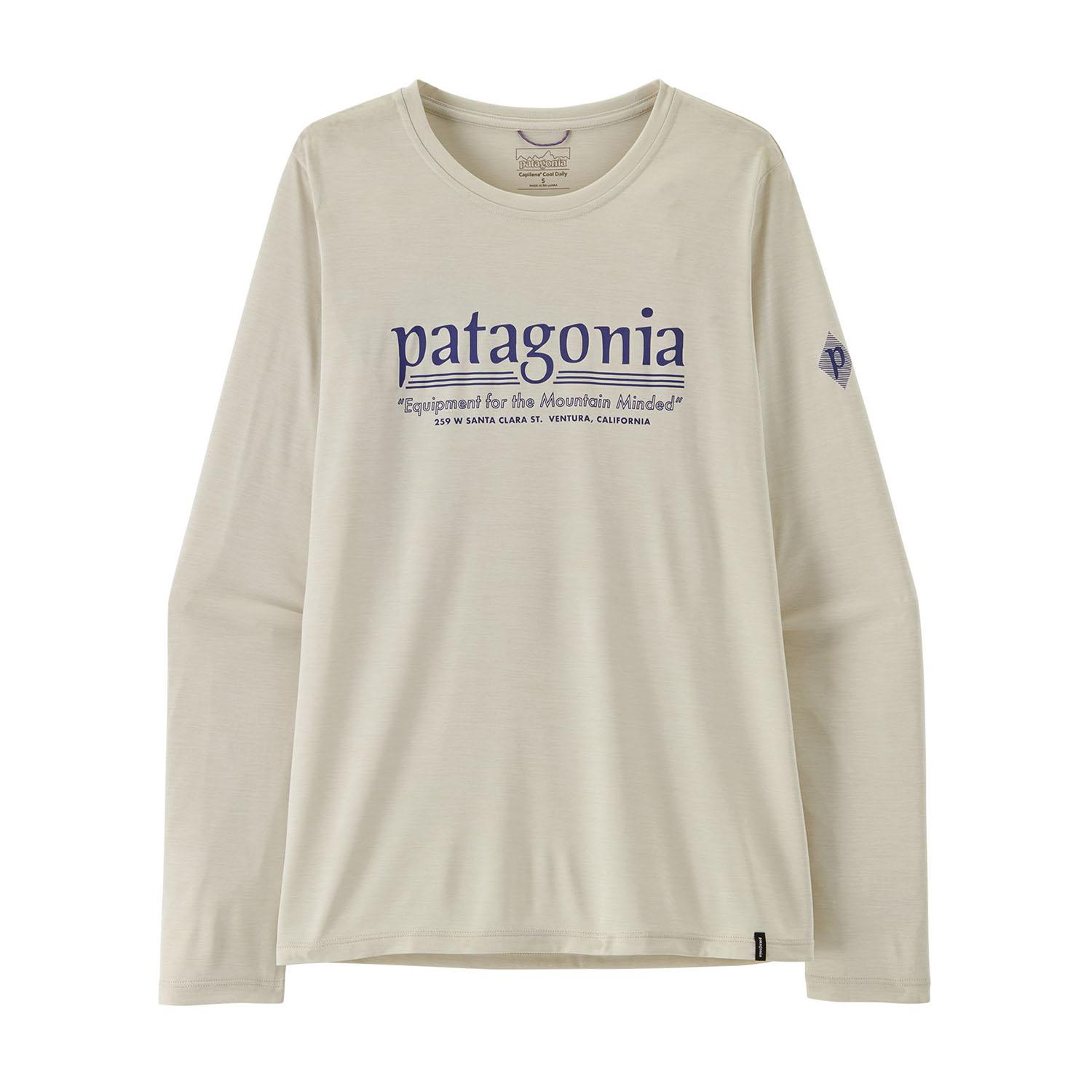 patagonia PATAGONIA W's L/S Capiline Cool Daily Shirt -Hut Tripper