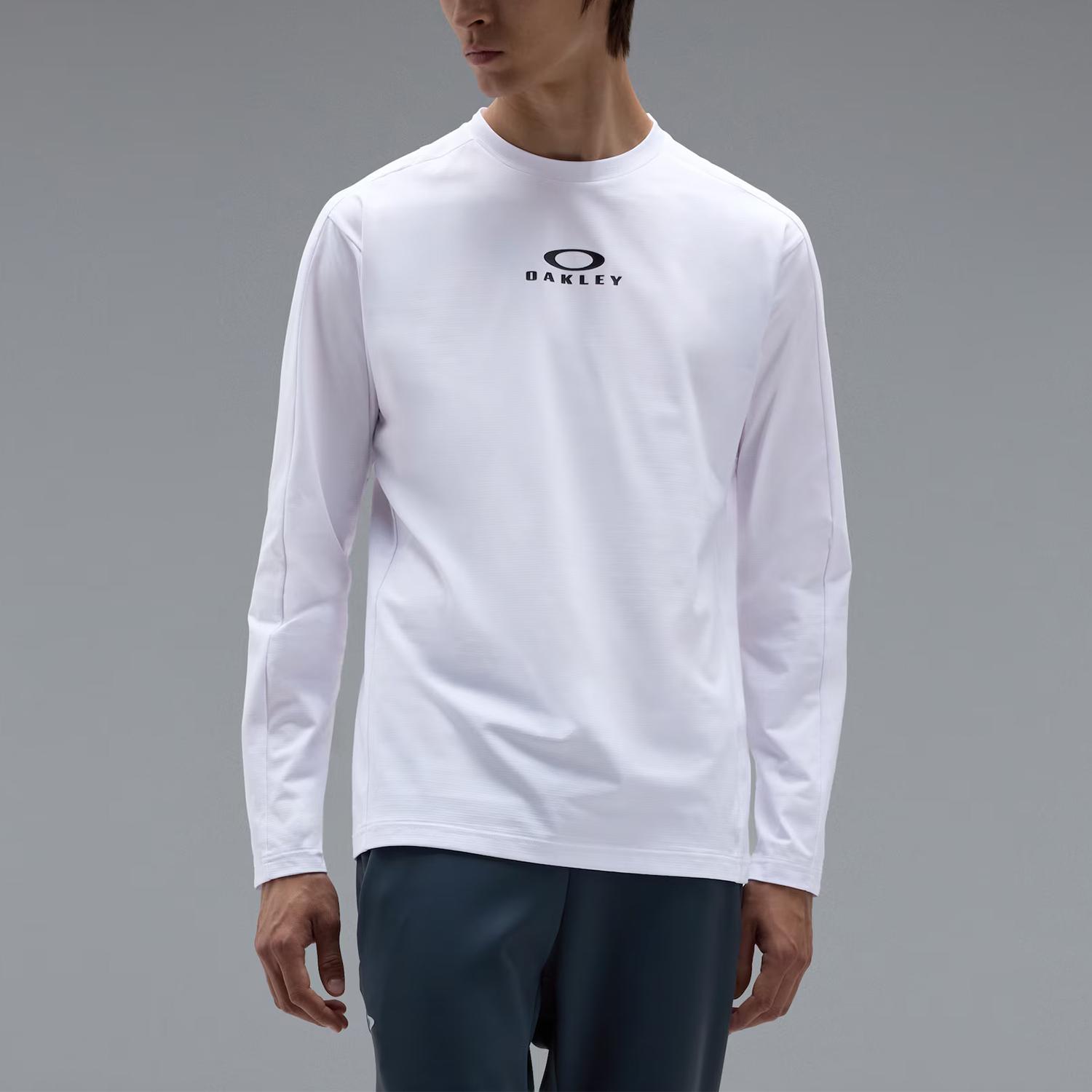 新品♚︎OAKLEY ホワイト長袖シャツ OAKLEY OAKLEY Enhance Practice L/S Crew 16.7｜OSHMAN'S ONLINE 公式通販