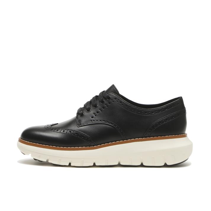 COLE HAAN �[���O�����h ���N�T���i �E�B���O�`�b�v �I�b�N�X�t�H�[�h BLACK LEATHER
