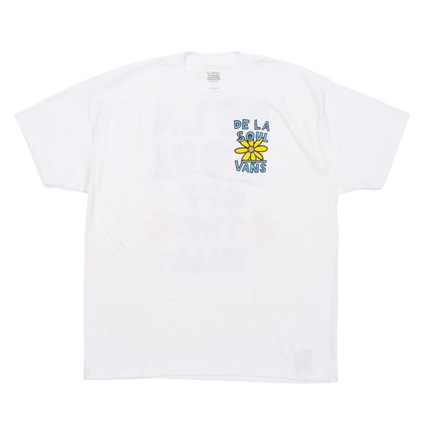 VANS デ・ラ・ソウル D.A.I.S.Y SS Tシャツ ホワイト M