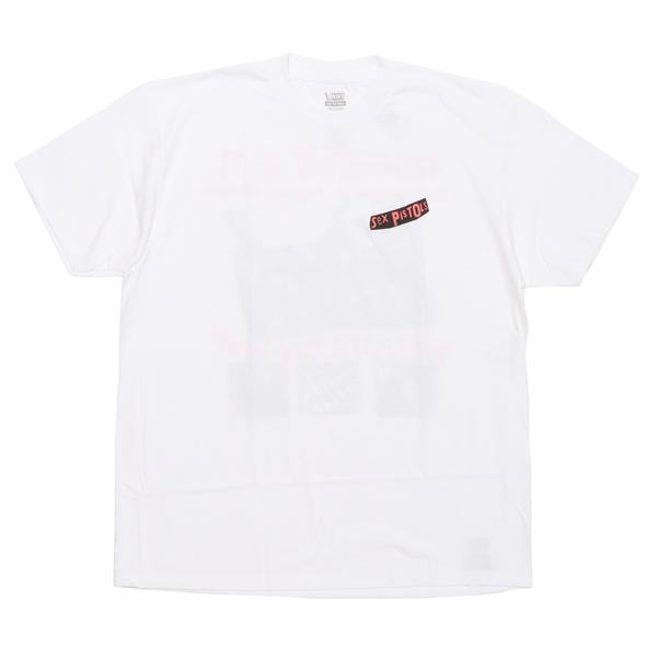 VANS セックス・ピストルズ プリティ・ヴェイカント SS Tシャツ ホワイト M