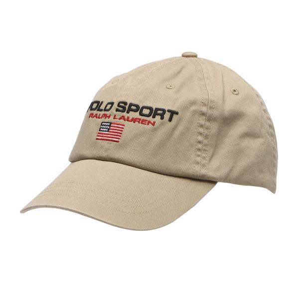 POLO RALPH LAUREN ポロスポーツ クラシック スポーツ キャップ カーキ FREE