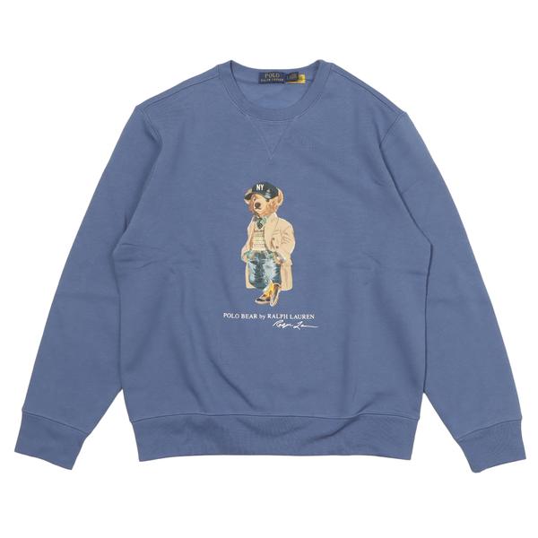 POLO RALPH LAUREN クラシックフィット ポロ ベア クルー ネック スウェット ブルー M