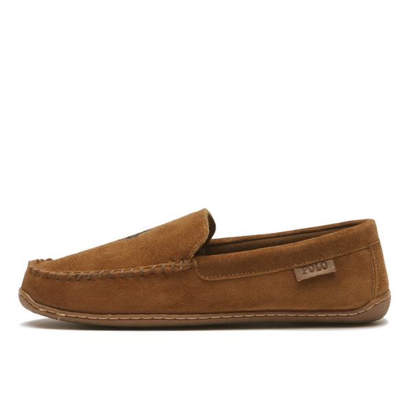 POLO RALPH LAUREN ブレーナン ルームシューズ ブラウン 25.5cm