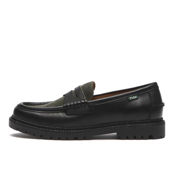 POLO RALPH LAUREN ジェット ペニーローファー ブラック 26cm