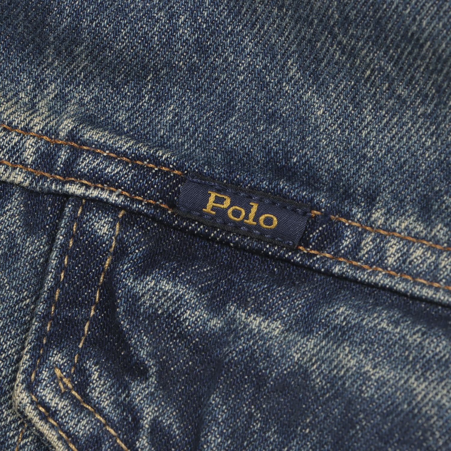  POLO RALPH LAUREN HI PILE DENIM TRUCKER JACKET画像4