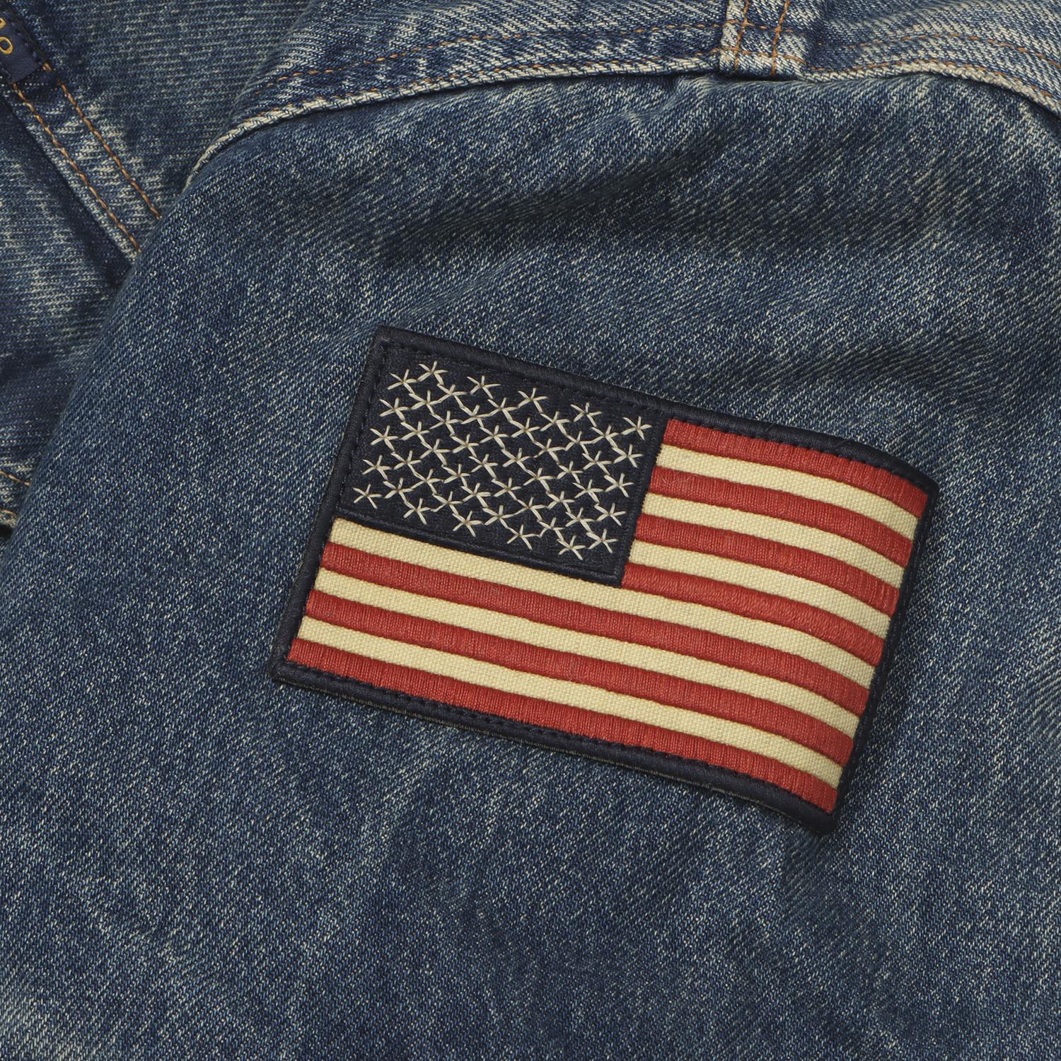  POLO RALPH LAUREN HI PILE DENIM TRUCKER JACKET画像5