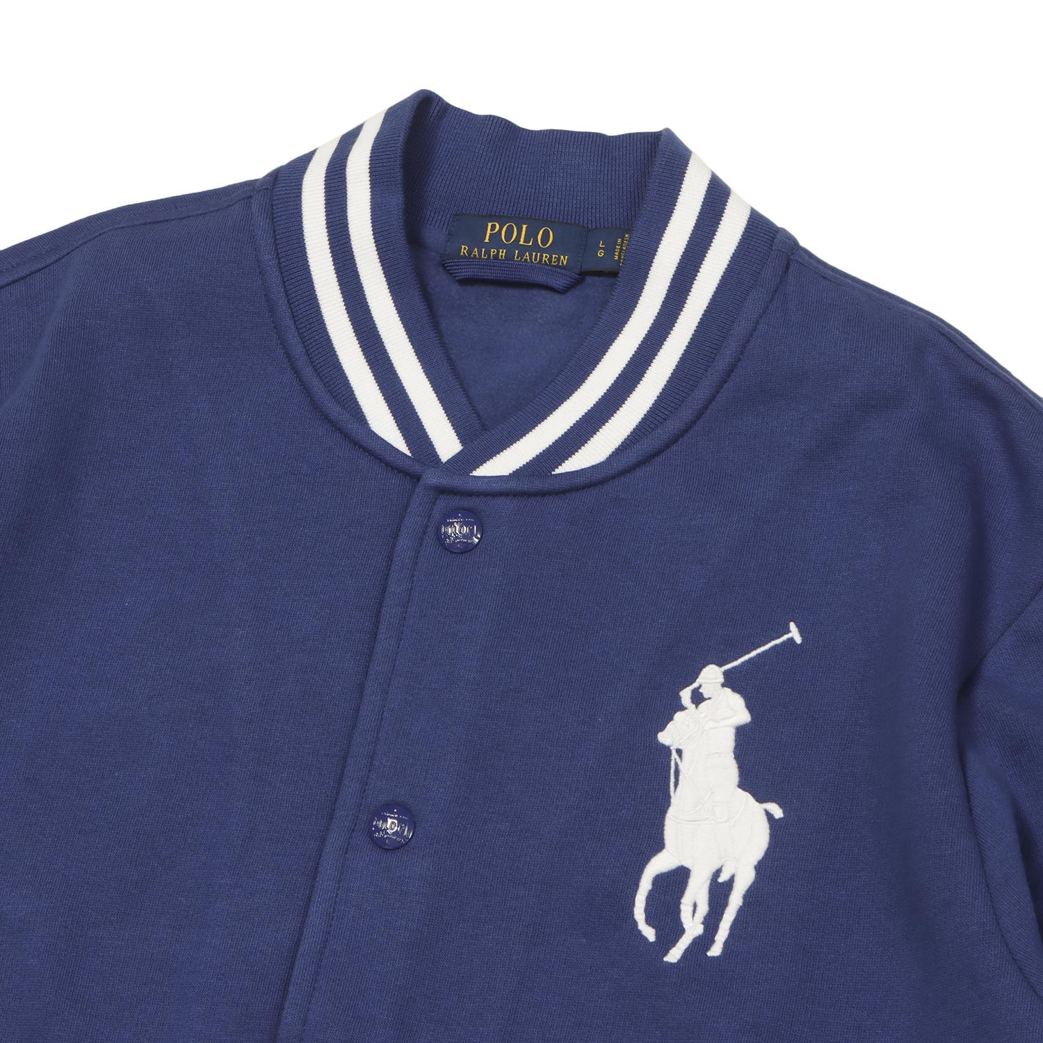  POLO RALPH LAUREN BIG PONY BASEBALL SWEAT JACKET画像2