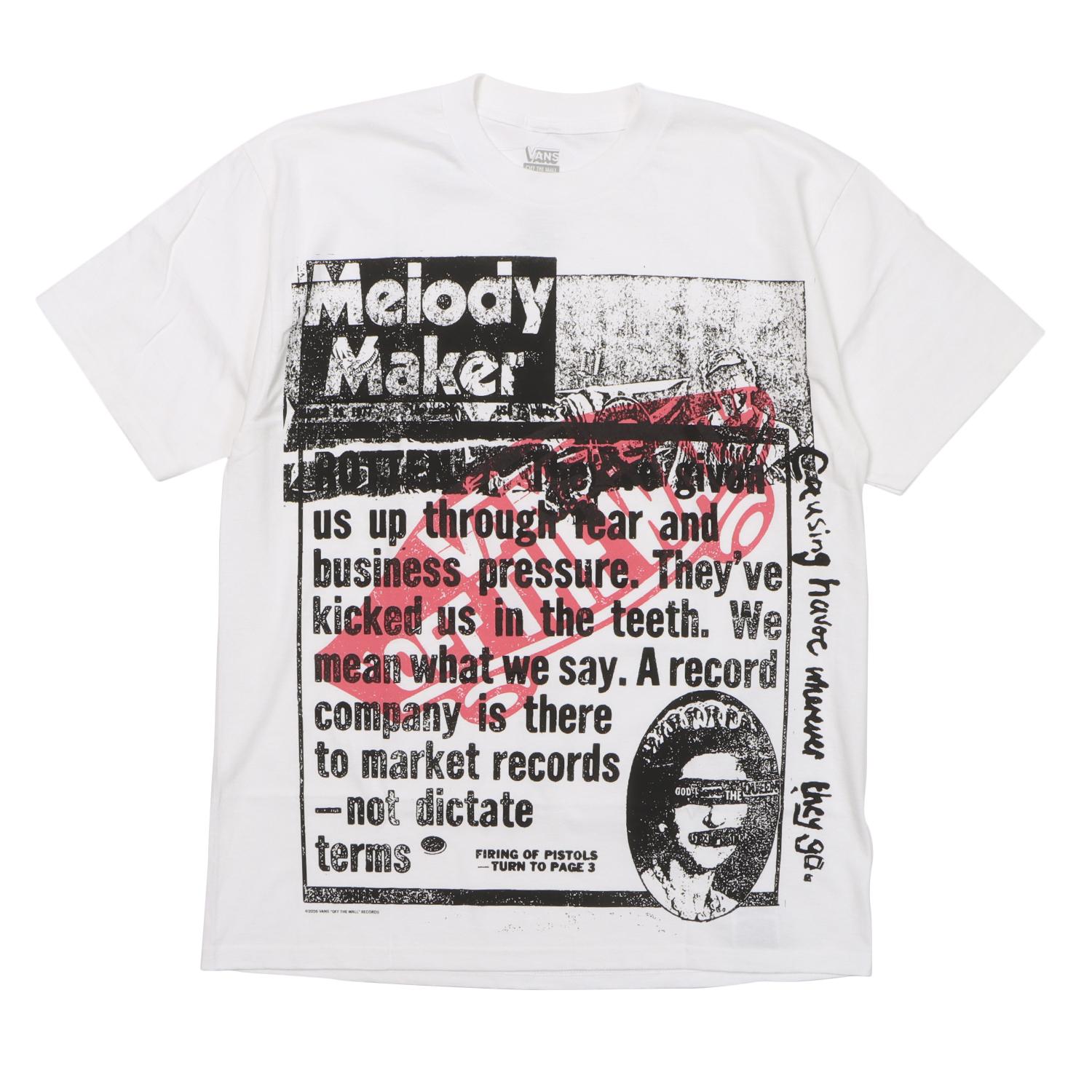 VANS SEX PISTOLS READ ALL ABOUT IT SS TEE画像1
