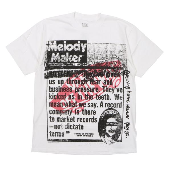 VANS セックス・ピストルズ リード・オール・アバウト・イット SS Tシャツ ホワイト M