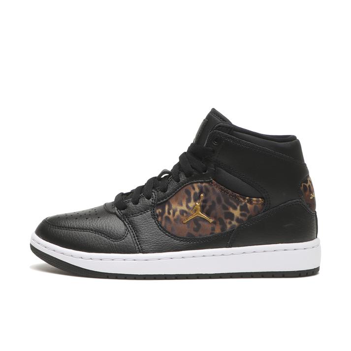 JORDAN BRAND �W���[�_�� �R�[�g �R�l�N�g MID 010BLACK/M GOLD