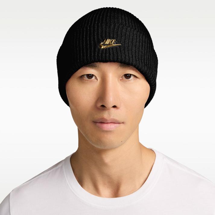 NIKE �r�[�j�[ 011BLACK/M GOLD