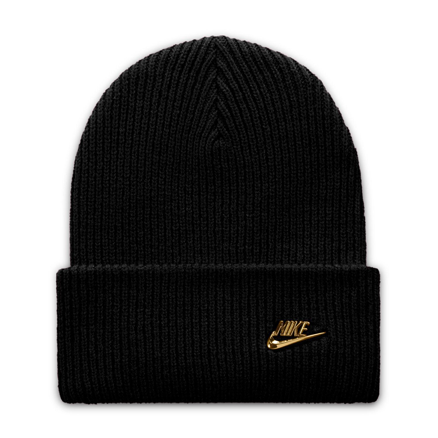NIKE】 ナイキ U PEAK BEANIE TC MTFUT ビーニー IQ1439 011BLACK/M