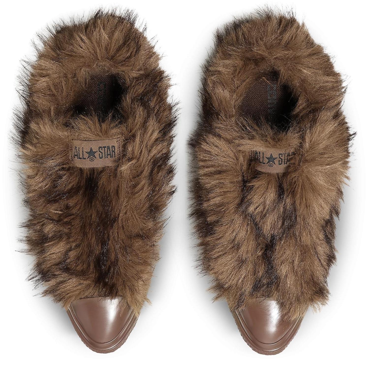  CONVERSE ALL STAR POINTEDTOE VOLUMEFUR SL OX画像1