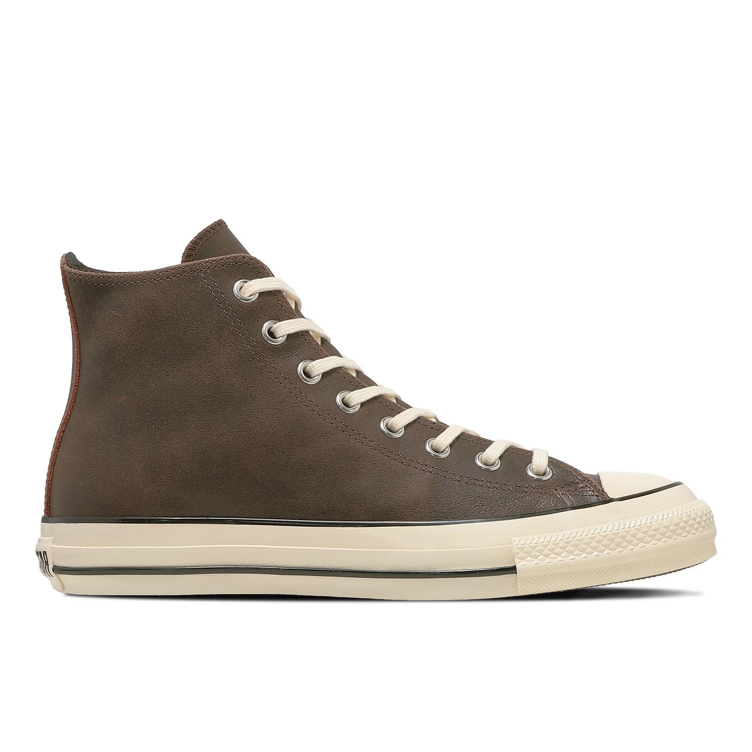  CONVERSE ALL STAR AGED CRACKED LEATHER HI画像5