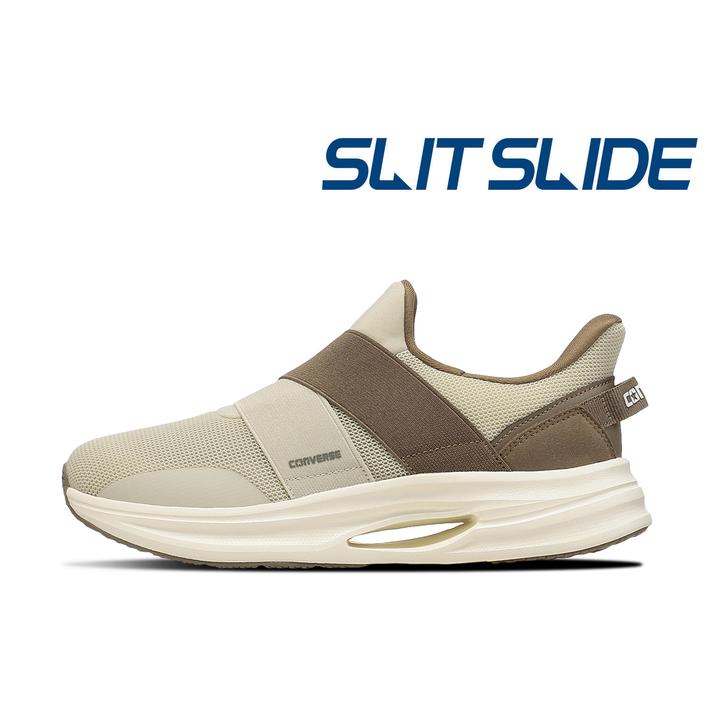 CONVERSE �P�C�u�X�^�[ �X���b�g�X���C�h IC XG *IVRY/BRN/TAUPE