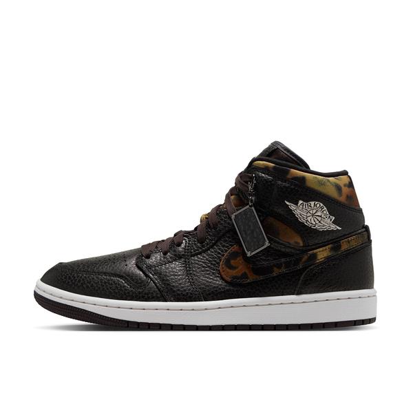 JORDAN BRAND ウィメンズ エア ジョーダン 1 MID SE ブラック 22.5cm