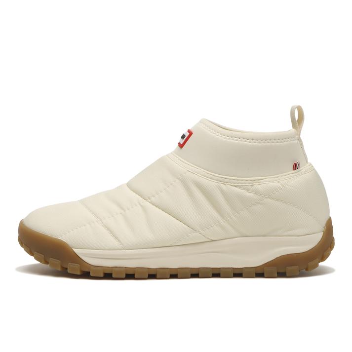 HUNTER U TRAVEL NEO TRAINER BOOT WHITE / GUM