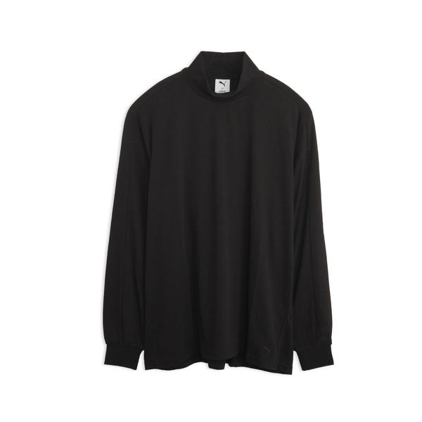 PUMA テック モックネック ティー ブラック M
