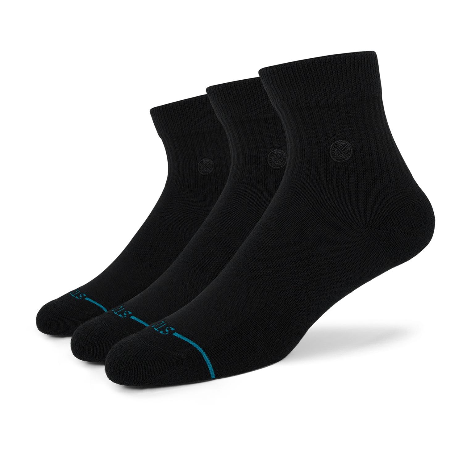  STANCE SOCKS ICON QUARTER 3 PACK画像1