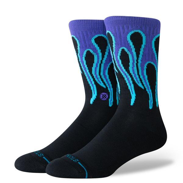 STANCE SOCKS アメジスト クルー ブラック L