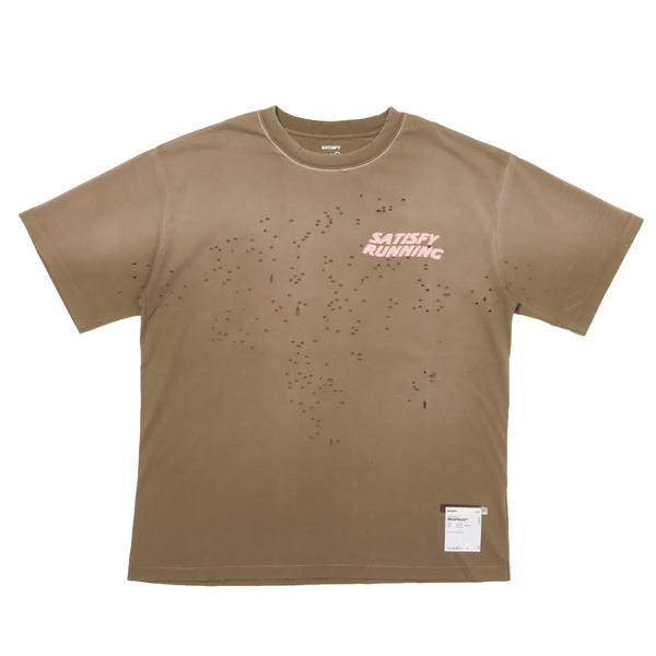 SATISFY Mothtech T-shirt ブラウン L