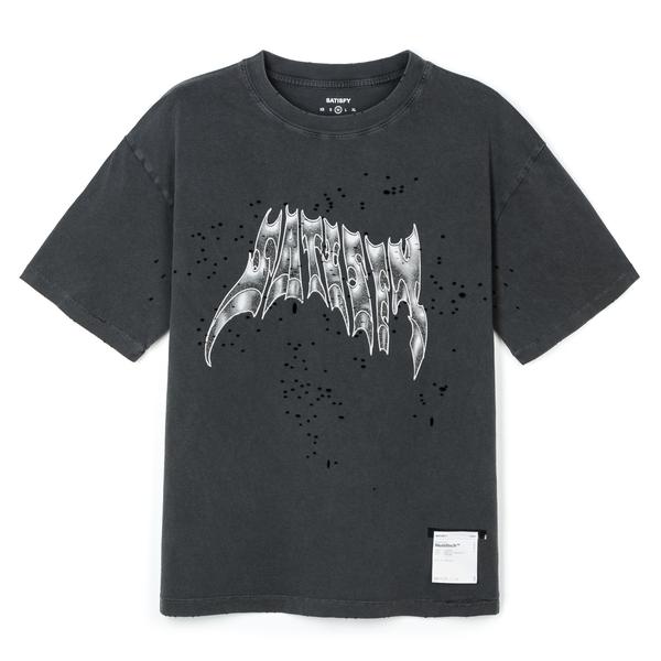 SATISFY モステック Tシャツ ブラック M