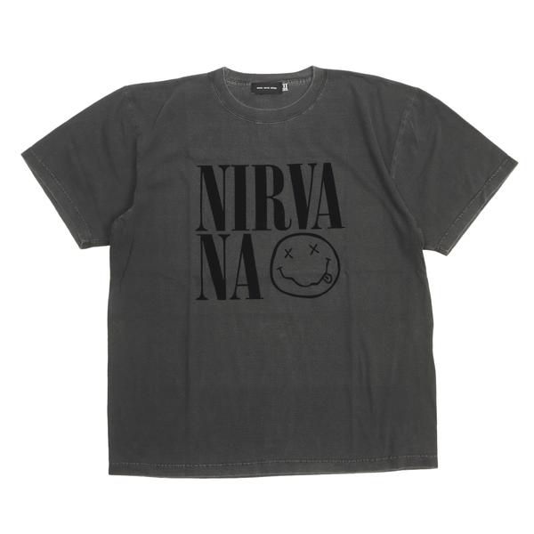 GOOD ROCK SPEED ニルヴァーナ ロゴ グラフィック グレー M